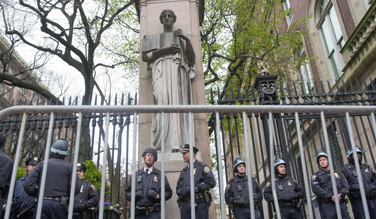 Columbia Univ. cancels in-person classes, Yale protesters arrested as Mideast war tensions grow