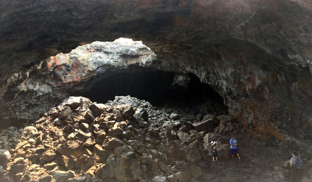 Ancient humans lived inside a lava tube in the Arabian desert, scientists find