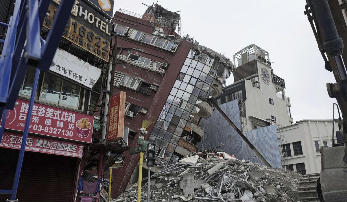 Earthquakes shake Taiwan after a strong one killed 13 earlier this month