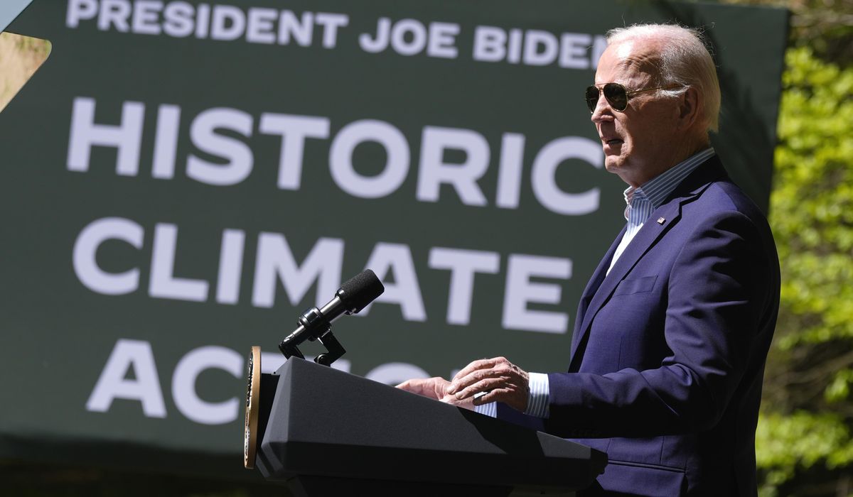 Joe Biden marks Earth Day with $7 billion to help low-income communities buy solar panels