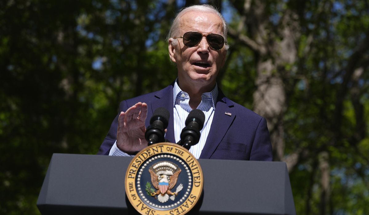 Biden condemns 'antisemitic' protests on college campuses