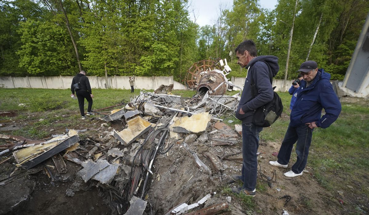 Russia's missile strike on Kharkiv's TV tower part of an intimidation campaign: Ukraine's Zelenskyy