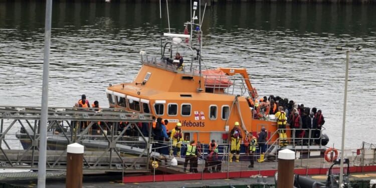 Five migrants die while crossing the English Channel hours after U.K. approved a deportation bill