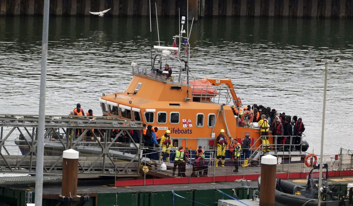 Five migrants die while crossing the English Channel hours after U.K. approved a deportation bill