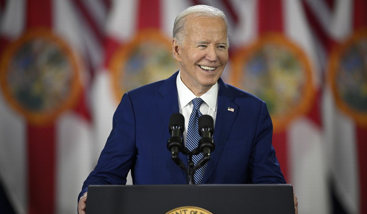 Joe Biden accused of mocking Catholicism for making sign of cross during abortion rally