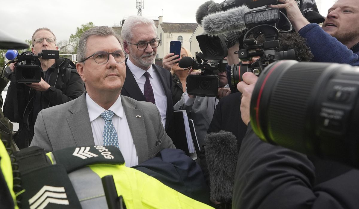 Jeffrey Donaldson, once leader of Northern Ireland unionist party, facing sex offense charges