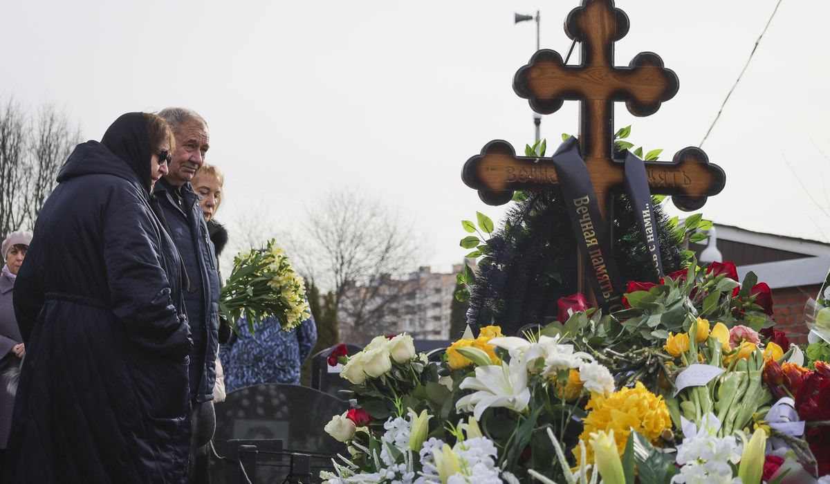 Russian Orthodox priest suspended after taking part in Alexei Navalny services