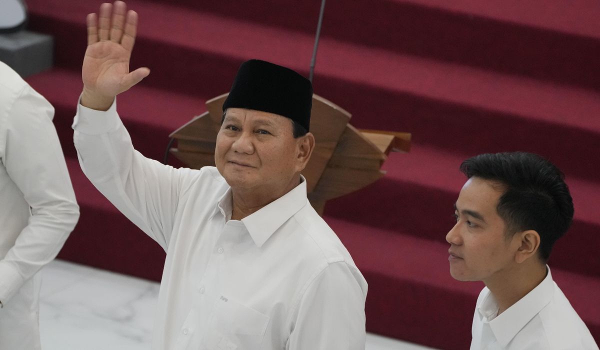 Prabowo Subianto declared Indonesia's president-elect after court rejects rivals' appeal