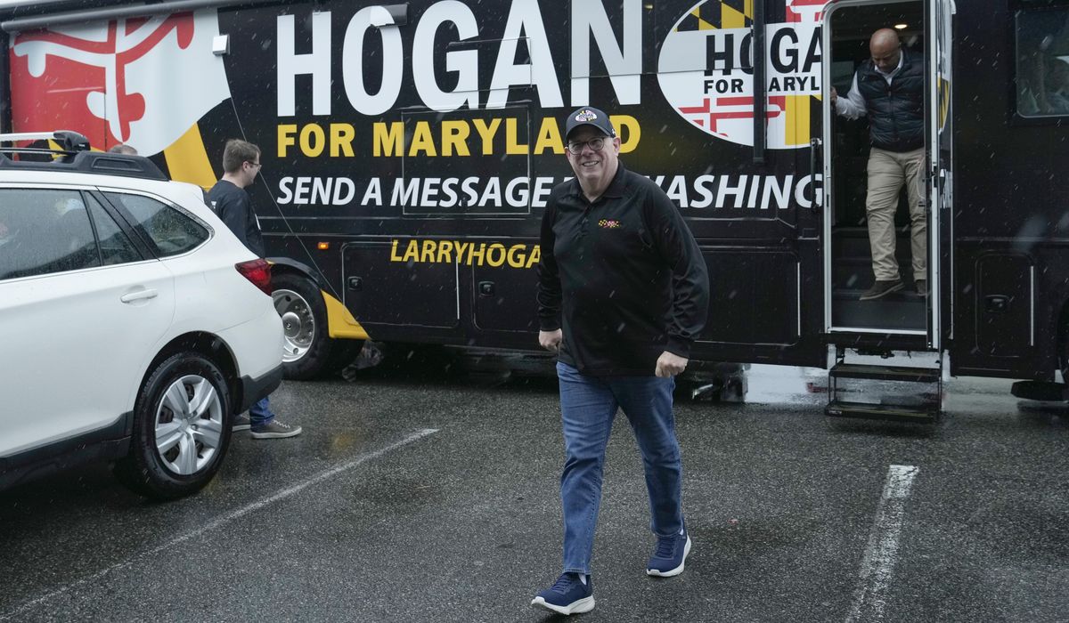 Larry Hogan, GOP Senate candidate, tells Maryland voters he is 'fed up' with Washington gridlock