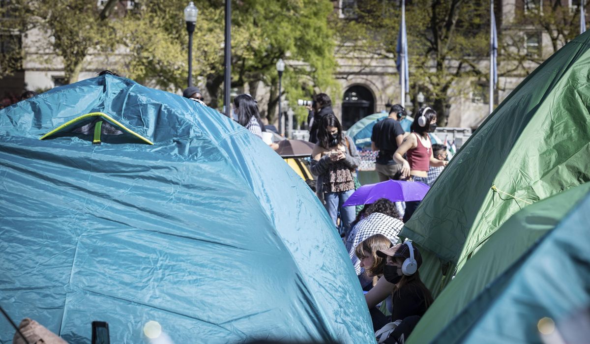 Speaker Johnson urges Columbia president to resign, scolds student protesters to 'go back to class'