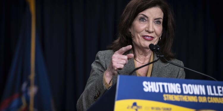 New York Gov. Kathy Hochul slams Speaker Mike Johnson for weighing in on Columbia protests