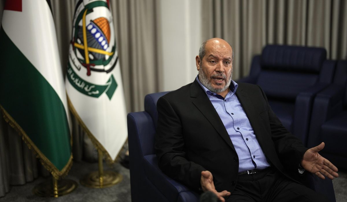 Hamas official: Group would lay down its weapons if a two-state solution is implemented