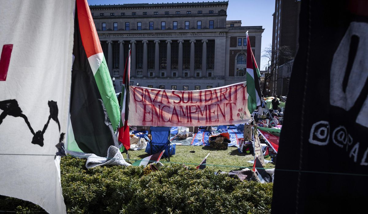 Rep. Ilhan Omar 'in awe' of student protesters after touring Columbia pro-Gaza encampment