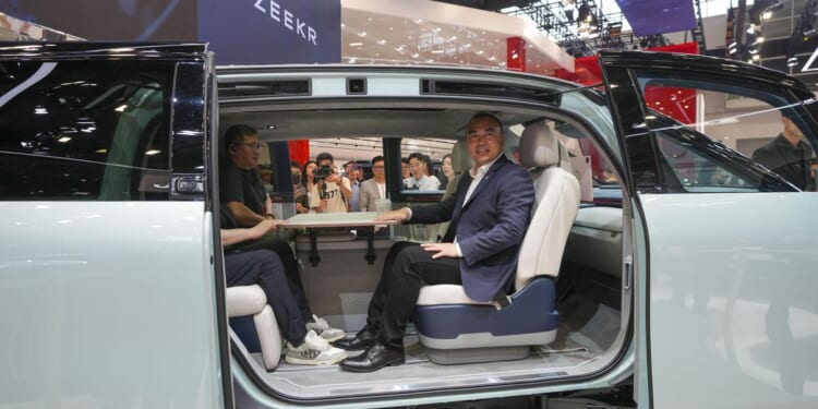 Five cars from the Beijing auto show that reflect China's vision for the future of driving