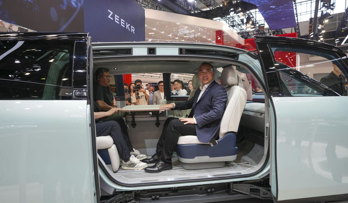 Five cars from the Beijing auto show that reflect China's vision for the future of driving