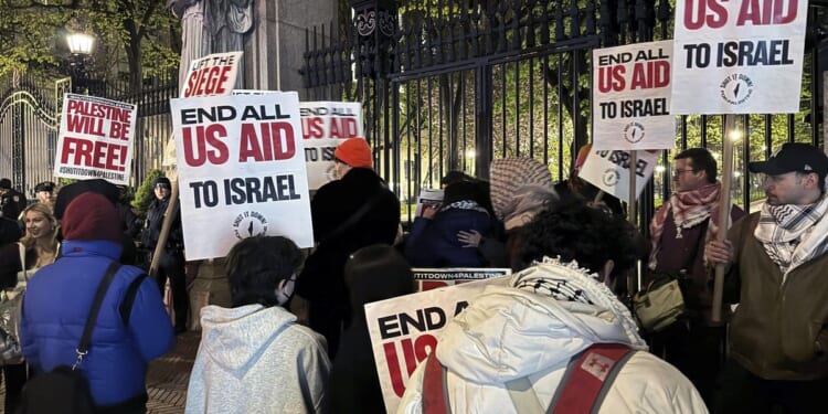 Anti-Israel student protesters at Columbia University say they are not pro-Hamas, just anti-Israel