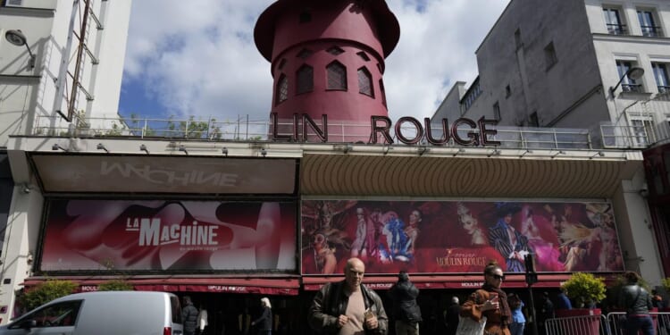 Moulin Rouge's four windmill blades fall off the iconic Parisian club; none injured