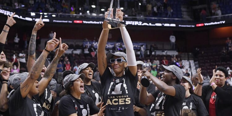 Take two: Biden to host Las Vegas Ace after botching their last WNBA championship