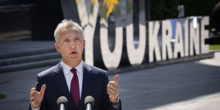 NATO's leader chides alliance countries for not being quicker to help Ukraine against Russia