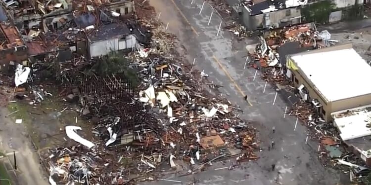 Oklahoma towns hard hit by tornadoes start long cleanup after 4 killed in weekend storms