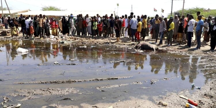 5 people dead after bomb attack in northern Kenya near the border with Somalia