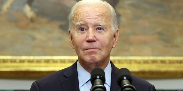 President Joe Biden, seen in an October photo, has announced an additional 7.4 billion in student loan forgiveness for 277,000 borrowers.