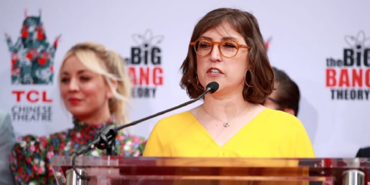 Actress Mayim Bialik, star of "The Big Bang Theory" and former "Jeopardy" host, is pictured in a 209 file photo in Los Angeles.