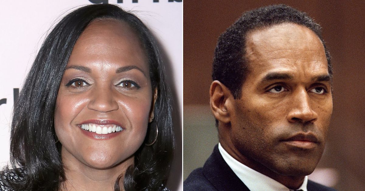 CNN correspondent Stephanie Elam, left, drew some pointed comments with a remark she made about O.J. Simpson, seen in a 1994 photo taken in Los Angeles courthouse during his murder trial.