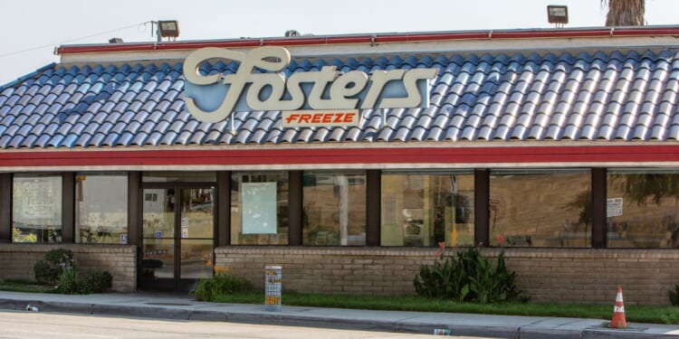 A stock photo shows a Fosters Freeze restaurant in Santa Clarita, California, on July 26, 2018.