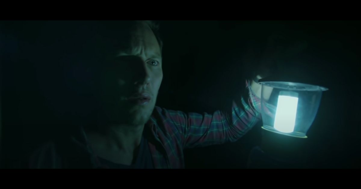 Patrick Wilson as Josh Lambert walking through the "Further" in the 2013 horror film "Insidious: Chapter 2."