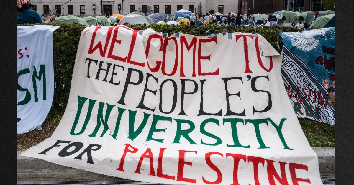 A pro-Palestinian tent encampment remained at New York's Columbia University Friday, after a deadline that had been set by campus officials passed.