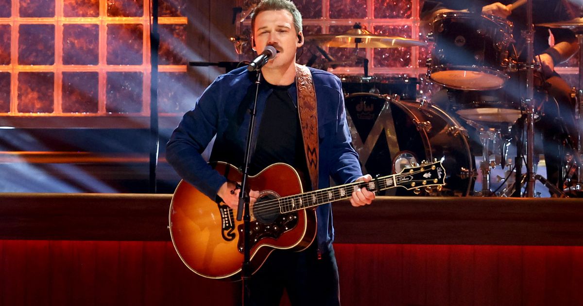 Morgan Wallen performs onstage during the 57th Annual CMA Awards in Nashville, Tennessee, on Nov. 8.