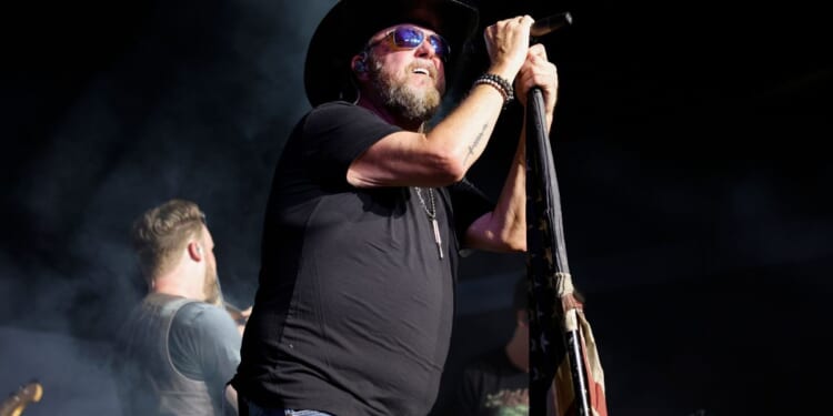 Colt Ford performs at Assembly Food Hall in Nashville on Aug. 17, 2023. Ford suffered a heart attack after a concert in Arizona on Thursday.