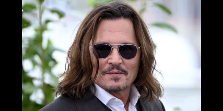 Actor Johnny Depp at the "Jeanne du Barry" photocall at the 76th Cannes film festival in Cannes, France, in 2023.