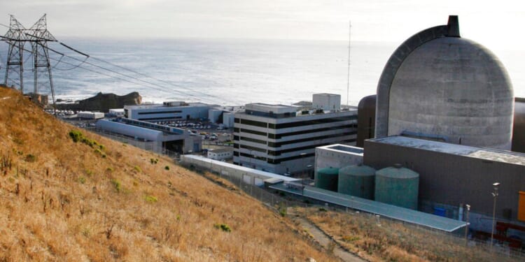 One of Pacific Gas and Electric's Diablo Canyon Power Plant's nuclear reactors in Avila Beach, California.