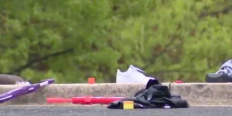 As high school seniors participated in a water gun fight at Schrom Hill Park in Greenbelt, Maryland, on Friday, as a part of Senior Skip Day, real gun fire broke out, injuring five teenage boys.