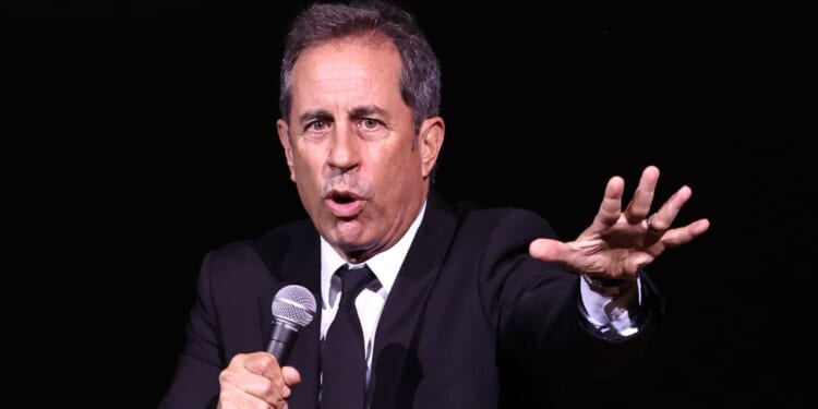 Jerry Seinfeld performs onstage at Carnegie Hall in New York City on Oct. 18.