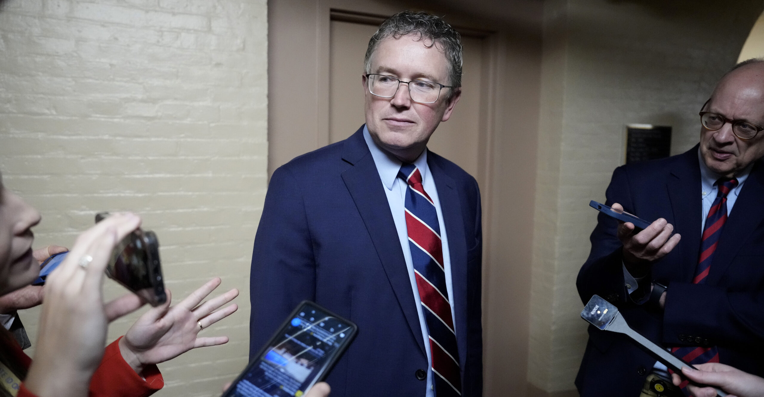 Kentucky's Massie Backs Motion to Oust Speaker Johnson