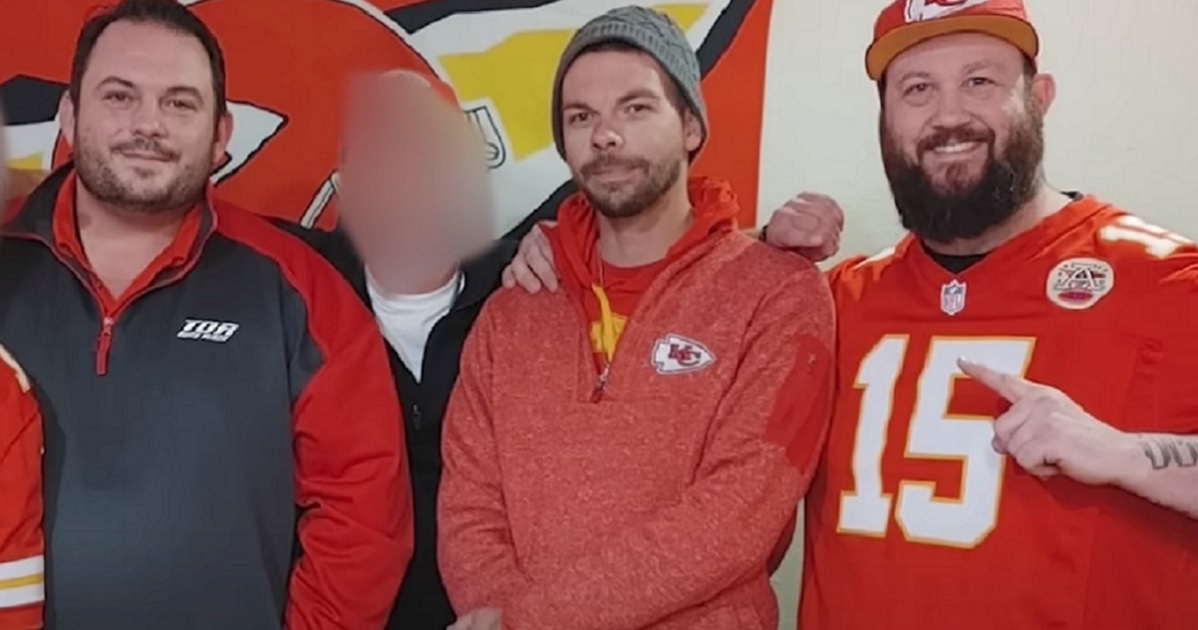 David Harrington, left, Clayton McGhee, center, and Ricky Johnson, right, are the three Kansas City Chiefs fans who died in January after watching a game at a friend's home.