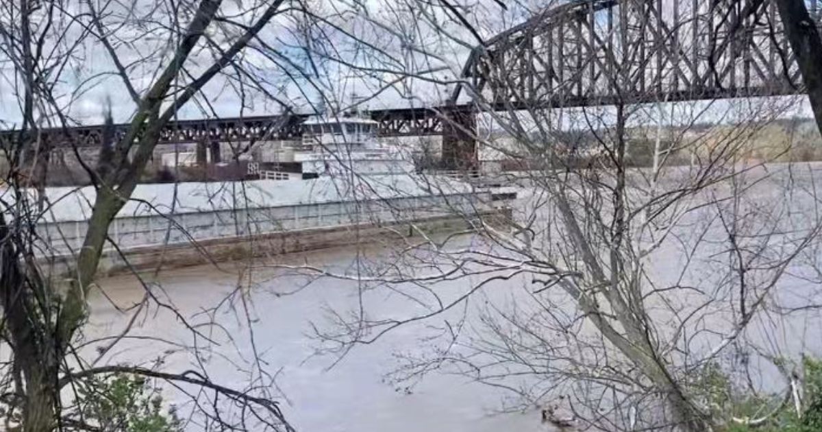 Authorities are unsure how 26 barges on the Ohio River broke free early Saturday.