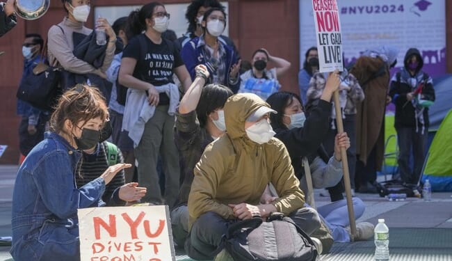 NYU Requests Police Help to Control Anti-Semitic Protests on Campus – PJ Media