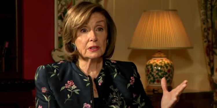 Democratic Rep. Nancy Pelosi speaks to Ireland's RTÉ.