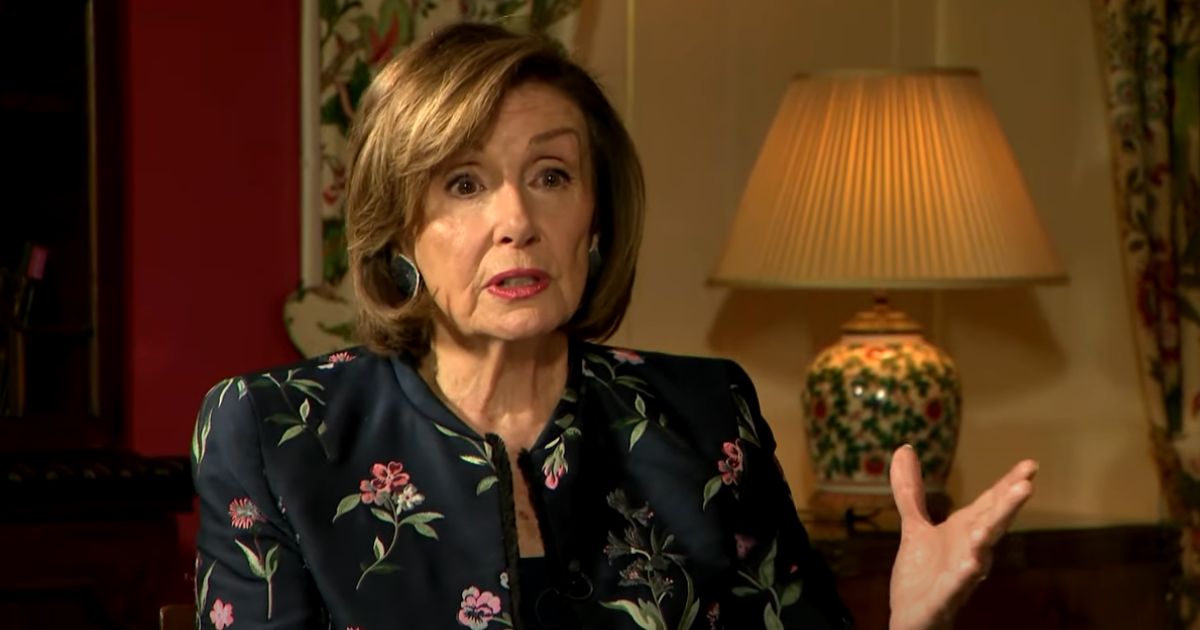 Democratic Rep. Nancy Pelosi speaks to Ireland's RTÉ.