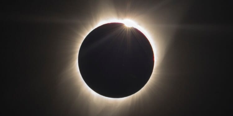 A once-in-a-lifetime total solar eclipse will be visible Monday.