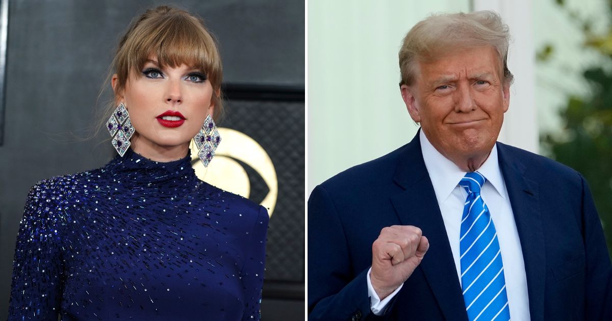 Taylor Swift and Donald Trump