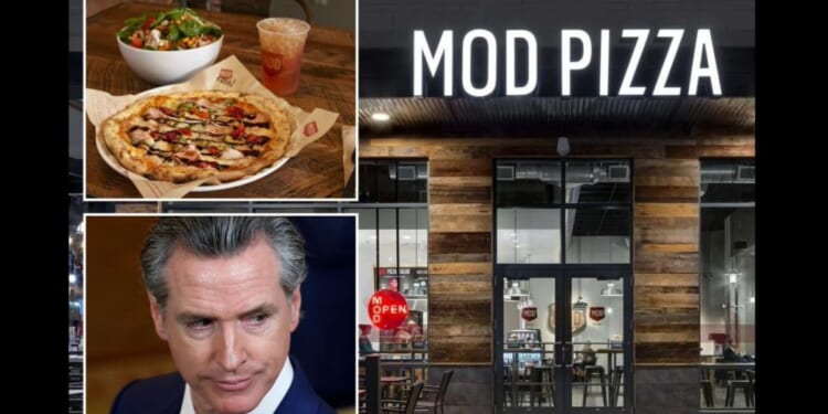 Popular chain Mod Pizza abruptly closed five locations in the Golden State and 27 locations nationwide.