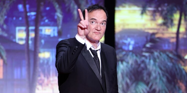 Renowned Hollywood director Quentin Tarantino at the 76th annual Cannes film festival in Cannes, France, in 2023.