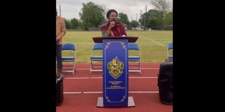 Texas Congresswoman Sheila Jackson Lee.