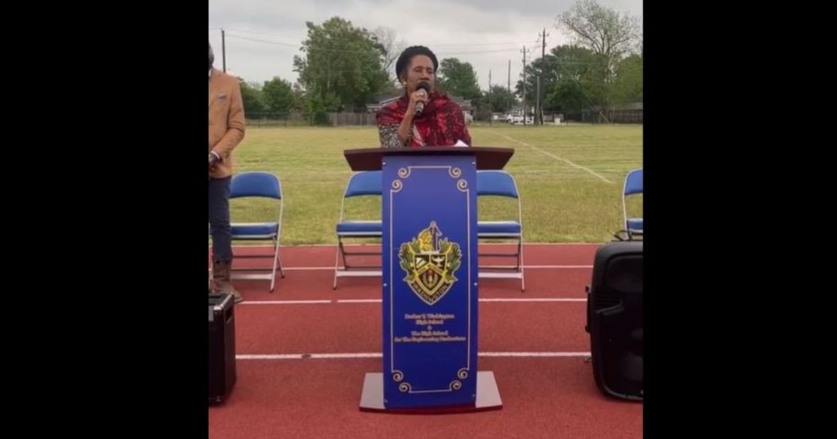 Texas Congresswoman Sheila Jackson Lee.