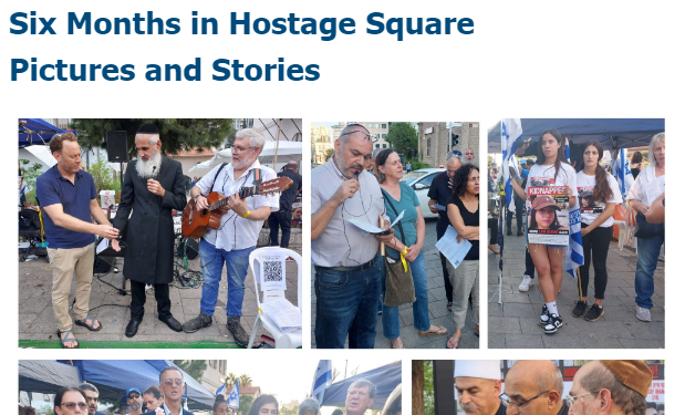 Six Months in Hostage Square Pictures and Stories | Women's League for Conservative Judaism